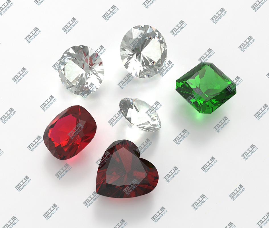 images/goods_img/2021040233/Standard diamond of different cut 3D/5.jpg